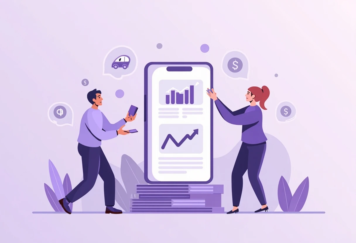 Digital car loan process